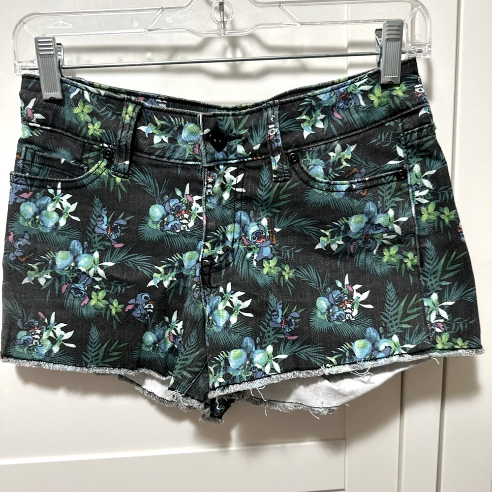 Disney Lilo and Stitch Tropical Print Shorts